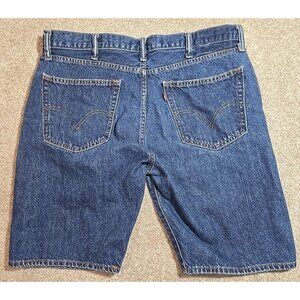 Levi's 505 Straight Fit Jean Denim Shorts Med Blue Wash Preppy Dad Men's Size 38